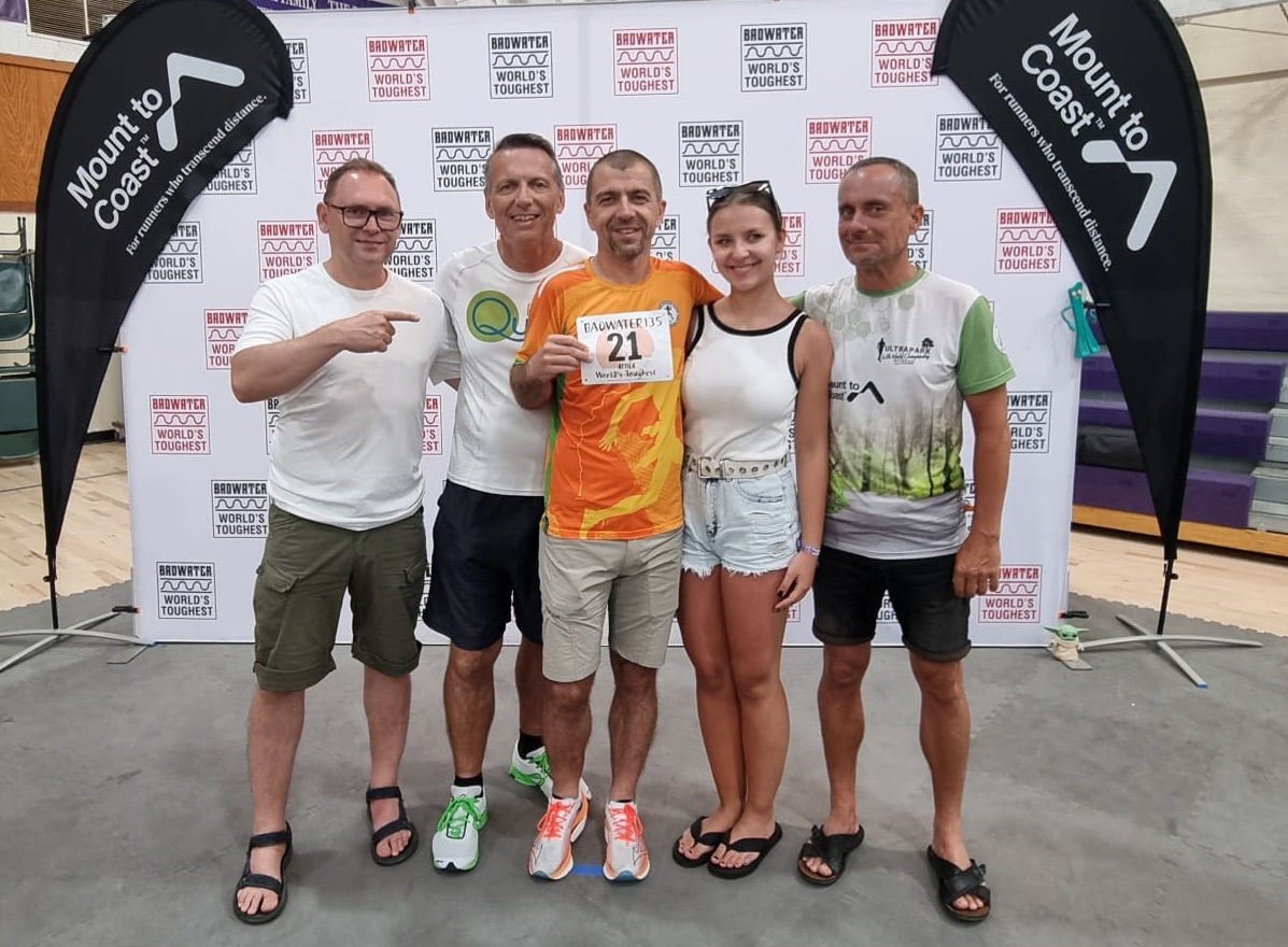 Badwater tím so štartovým číslom 21